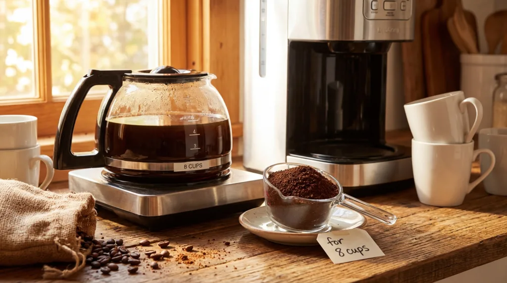 découvrez le nombre idéal de cuillères à café pour préparer 8 tasses de café filtre parfaitement dosé, pour un café savoureux à chaque fois.