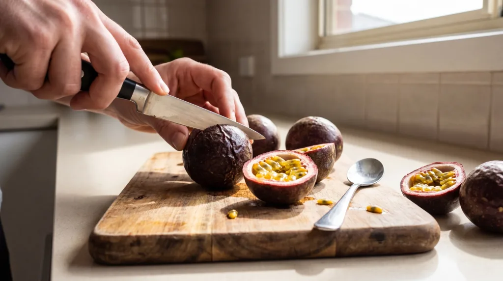découvrez comment couper un fruit de la passion facilement grâce à nos techniques simples et conseils pratiques pour savourer ce fruit exotique en toute simplicité.