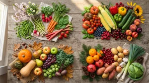 téléchargez et imprimez notre calendrier des fruits et légumes de saison pour adopter une alimentation saine et fraîche tout au long de l'année.