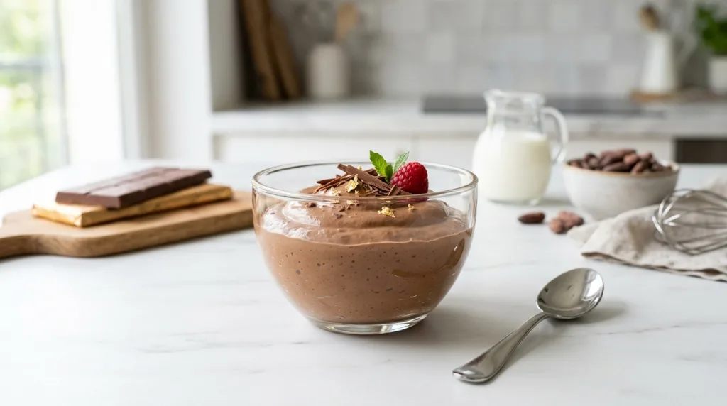 découvrez la recette facile et onctueuse de la mousse au chocolat au lait de cyril lignac, pour un dessert gourmand et léger à partager en toute simplicité.