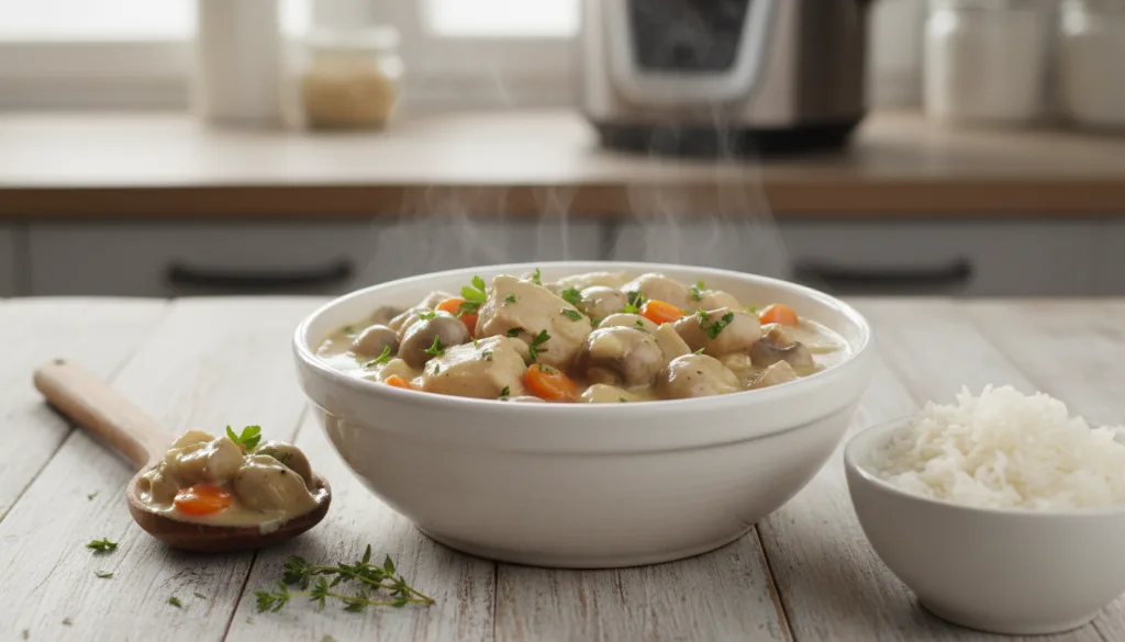 découvrez une recette simple et rapide de blanquette de dinde réalisée au cookeo, parfaite pour un repas savoureux et facile à préparer.