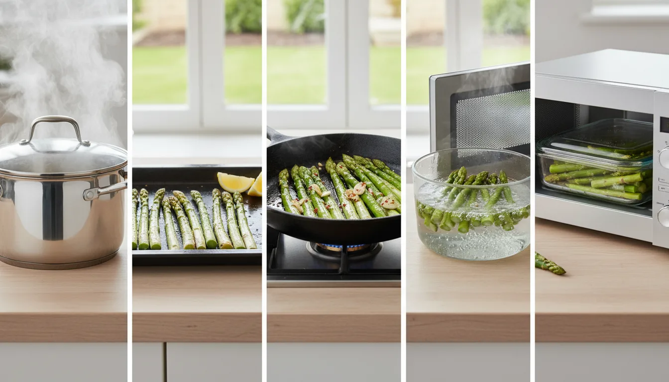 découvrez 5 techniques simples et savoureuses pour réussir la cuisson des asperges congelées et profiter pleinement de leur goût délicat en toute saison.