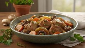 découvrez la recette traditionnelle du sauté de veau grand-mère, un plat savoureux et réconfortant à préparer facilement pour un repas gourmand en famille.