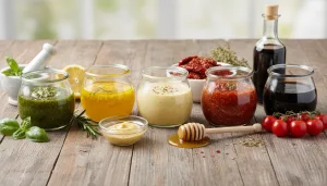 découvrez 5 recettes savoureuses de vinaigrettes parfaites pour sublimer votre salade de pâtes. faciles et rapides à préparer, elles apportent fraîcheur et saveurs à vos repas.