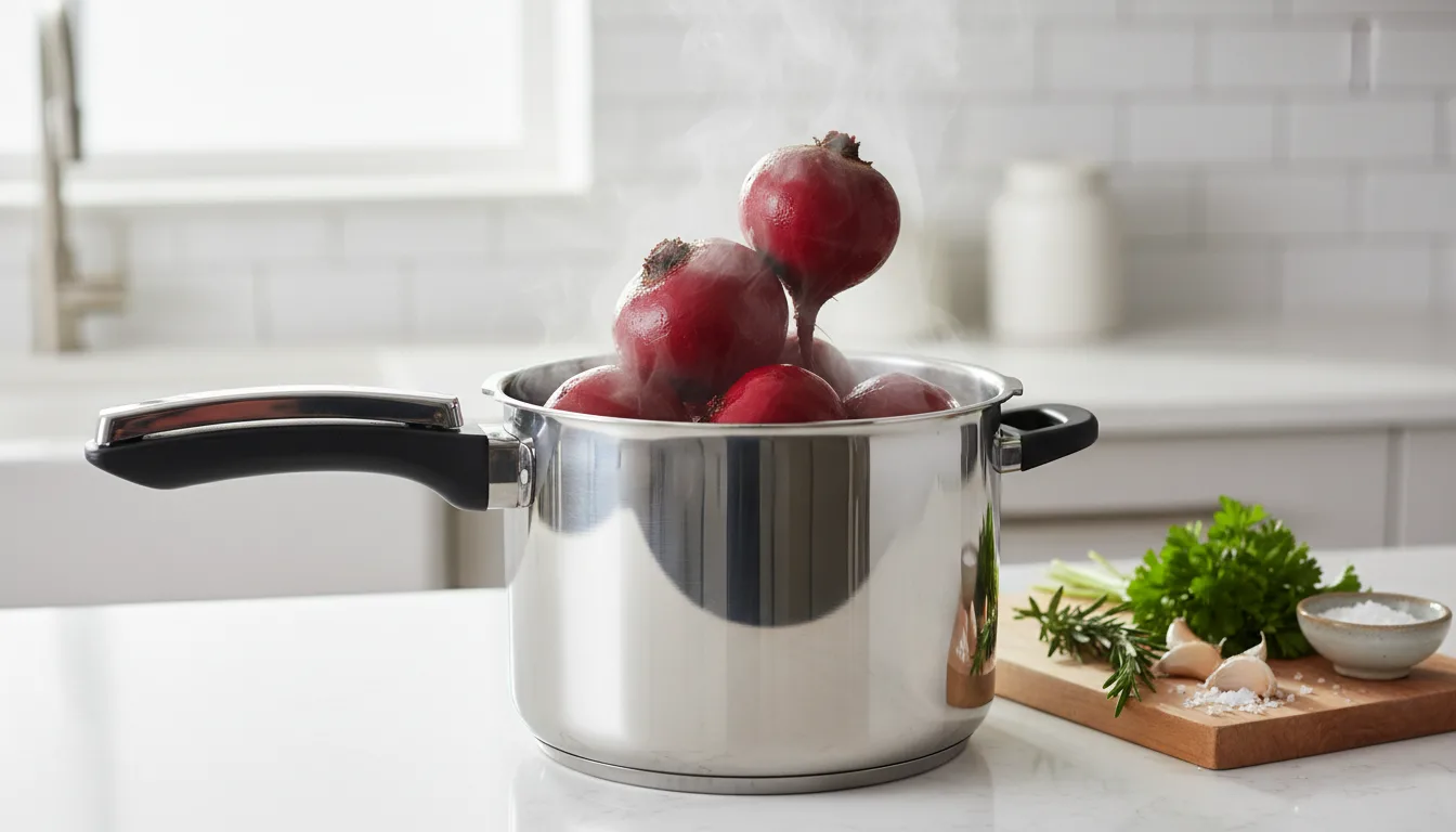 découvrez comment cuire rapidement et facilement les betteraves rouges en cocotte minute pour un résultat savoureux et parfait à chaque fois.
