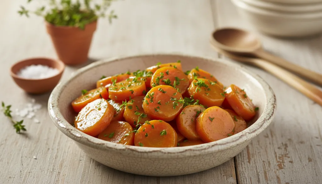 découvrez la recette facile et savoureuse des carottes vichy grand-mère, un classique réconfortant et plein de goût à préparer en toute simplicité.