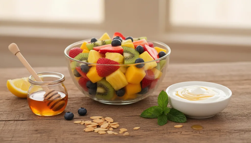 découvrez nos astuces pour accompagner et sublimer une salade de fruits, en choisissant les meilleurs ingrédients et accords pour un dessert frais et savoureux.